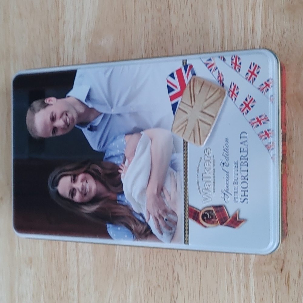 Free Walkers Special Edition Pure Butter Shortbread Cookie Tin Can